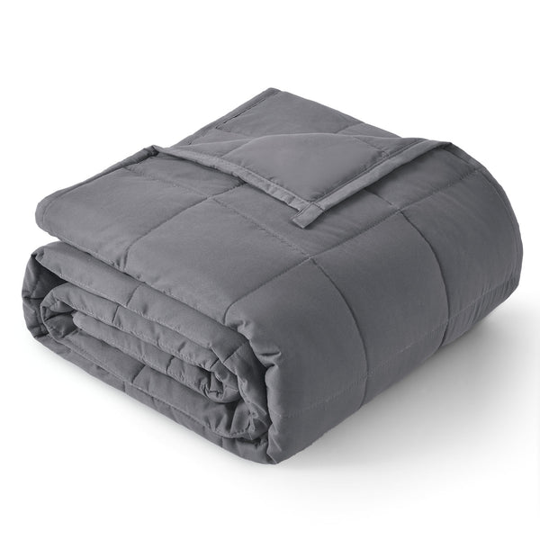 All Season Cooling Weighted Blanket | Drak Grey