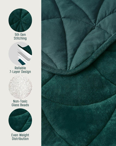 All-Season Weighted Lap Blanket