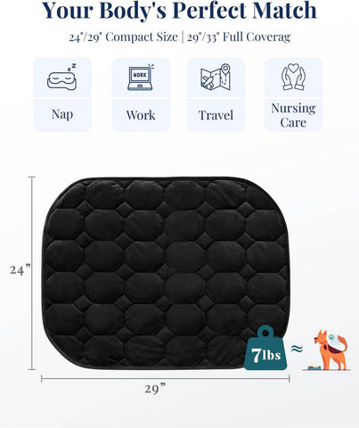 Cooling Weighted Lap Blanket 29" x 24" 7 lbs