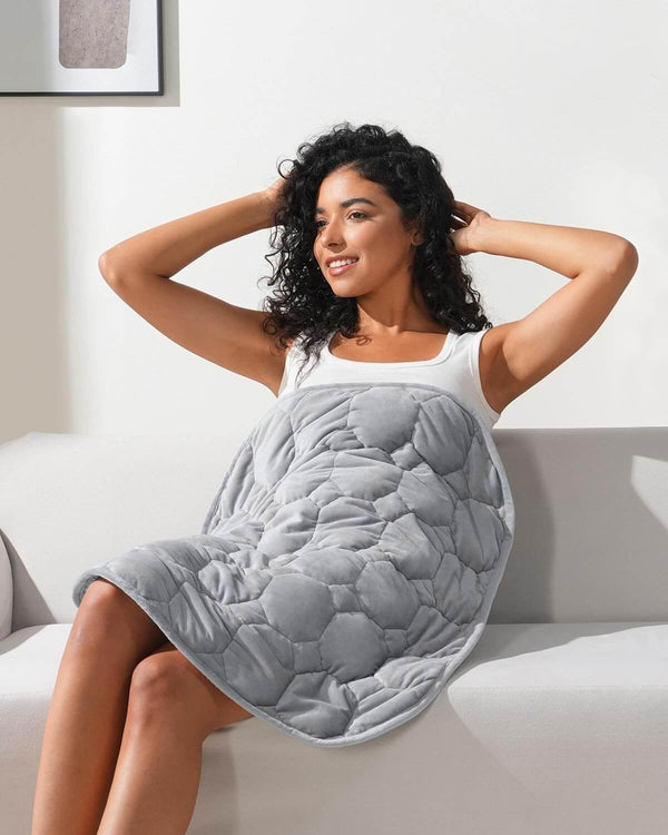 Cooling Weighted Lap Blanket 29" x 24" 7 lbs