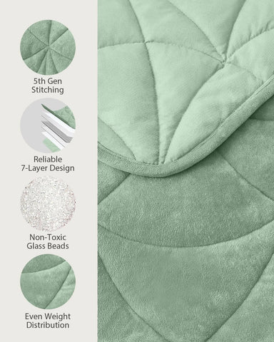 All-Season Weighted Lap Blanket
