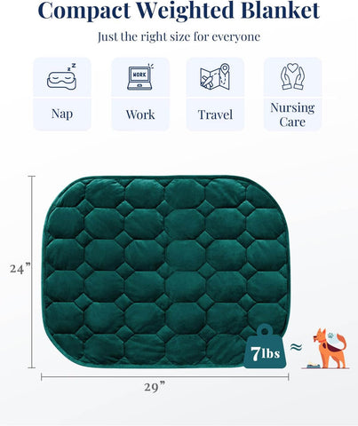 Cooling Weighted Lap Blanket 29" x 24" 7 lbs