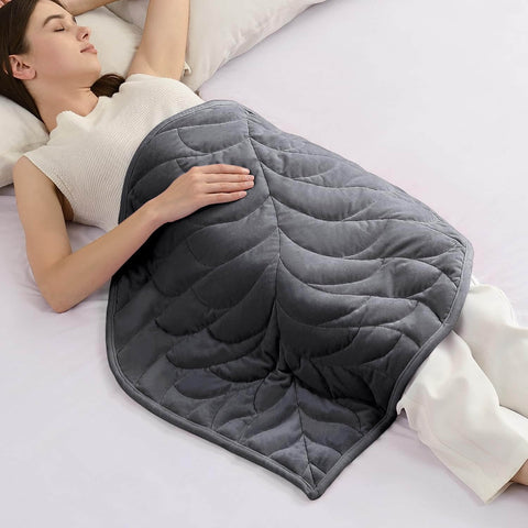 Portable Crystal Velvet Weighted Lap Blanket
