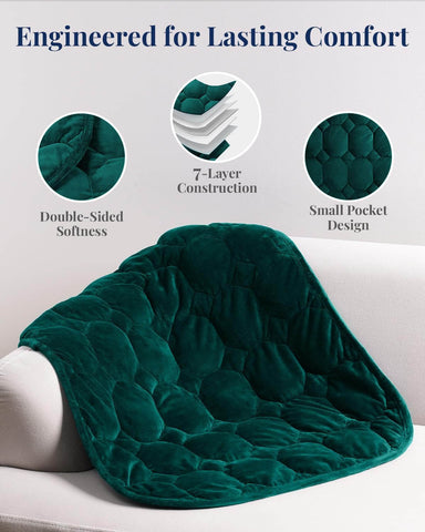 Cooling Weighted Lap Blanket 29" x 24" 7 lbs