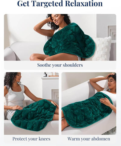 Cooling Weighted Lap Blanket 29" x 24" 7 lbs