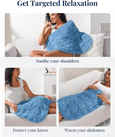 Cooling Weighted Lap Blanket 29" x 24" 7 lbs