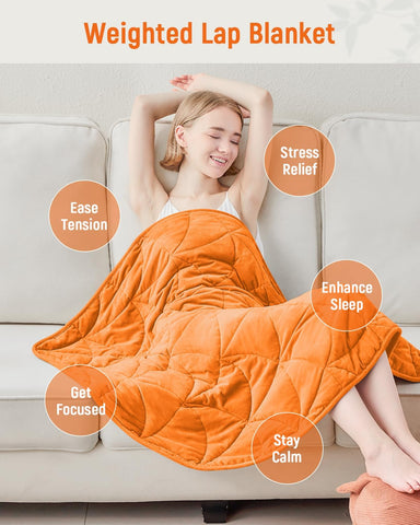 All-Season Weighted Lap Blanket