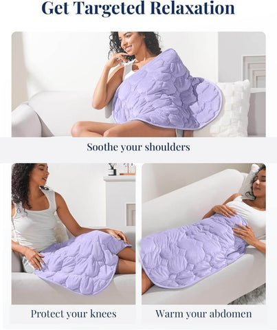 Cooling Weighted Lap Blanket 29" x 24" 7 lbs