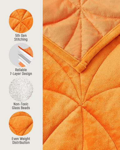 All-Season Weighted Lap Blanket