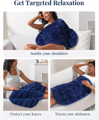 Cooling Weighted Lap Blanket 29" x 24" 7 lbs