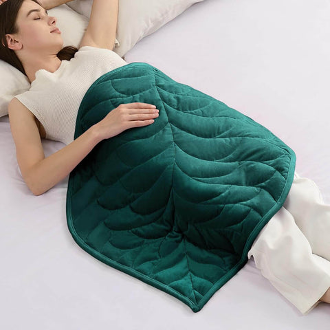 Portable Crystal Velvet Weighted Lap Blanket