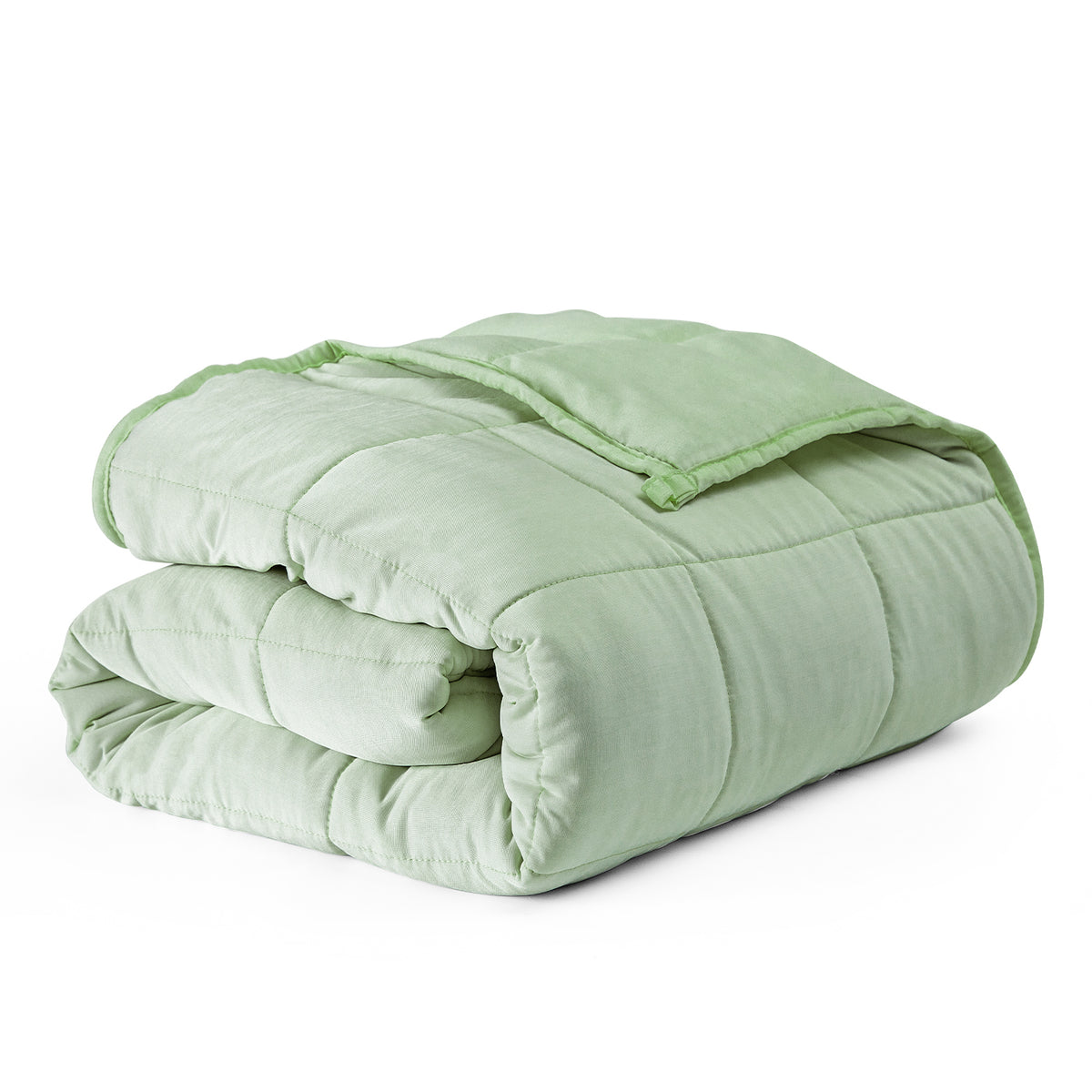 All Season Reversible Cool Microfiber Soft Bed Blanket Olive Green