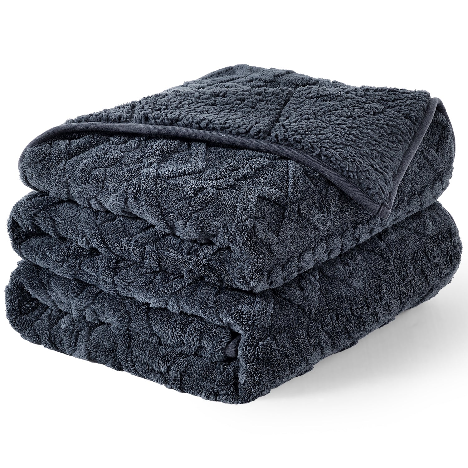 Jacquard_Weighted_Blanket_for_Adults_3D_Cable_Pattern_12lb15lb20lb_black_Uttermara-001