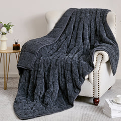 Jacquard_Weighted_Blanket_for_Adults_3D_Cable_Pattern_12lb15lb20lb_black_Uttermara-002