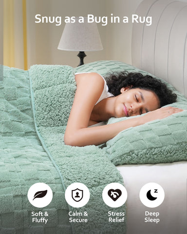 Uttermara-Sherpa-Fleece-Weighted-Blankets-121520_lbs_light_green-004